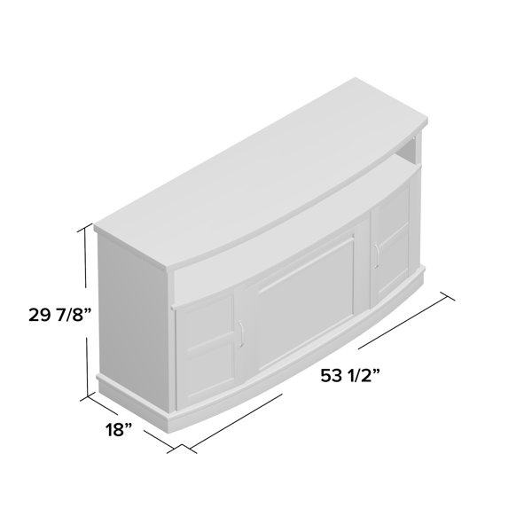 Darby Home Co Schuyler TV Stand for TVs up to 60" with Electric